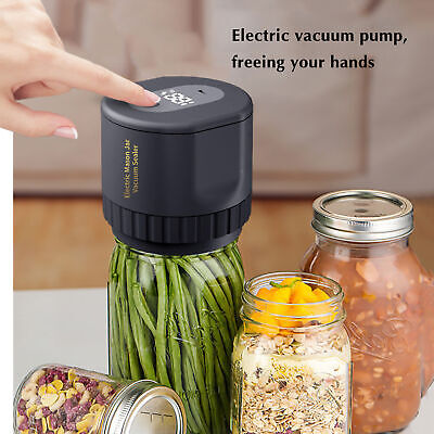 Electric Mason Jar Vacuum Sealer